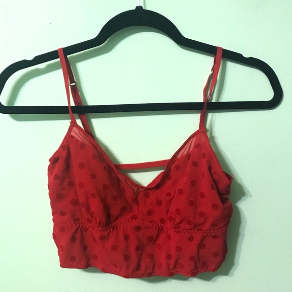 Red Bralette - Picture 2 of 4